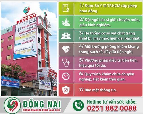 Hồng Phúc là địa chỉ khám và điều trị bệnh trĩ uy tín tại Đồng Nai