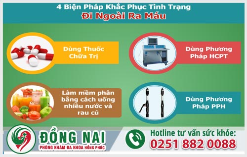 Cách chữa trị bệnh đi cầu ra máu tại Biên Hòa - Đồng Nai?