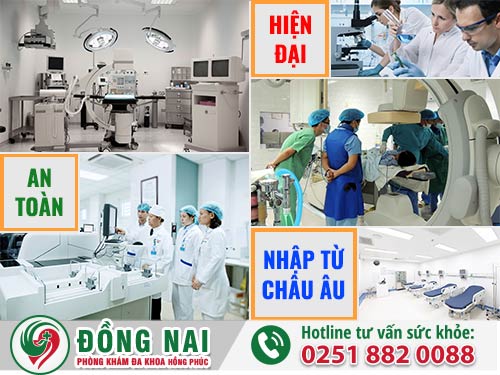Hồng Phúc trang bị đầy đủ thiết bị y tế hiện đại