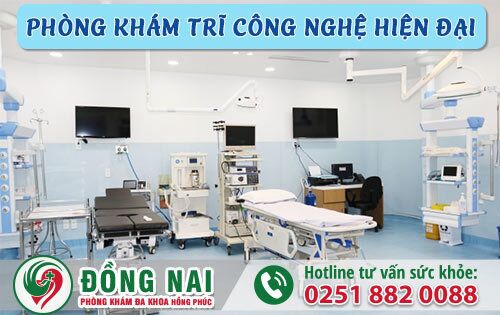 Hồng Phúc trang bị đầy đủ các trang thiết bị, máy móc y tế