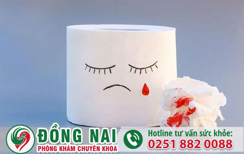 Điều gì dẫn đến tình trạng đi cầu ra máu lúc đại tiện?
