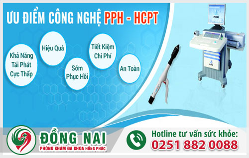 Phương pháp PPH và HCPT đem lại hiệu quả cao trong điều trị bệnh trĩ